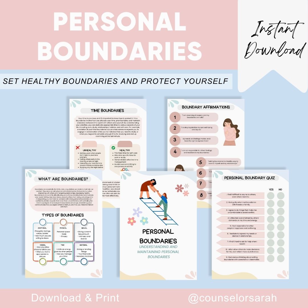 Ultimate Therapy Bundle by Counselor Sarah (FREE Today) - Counselor Sarah