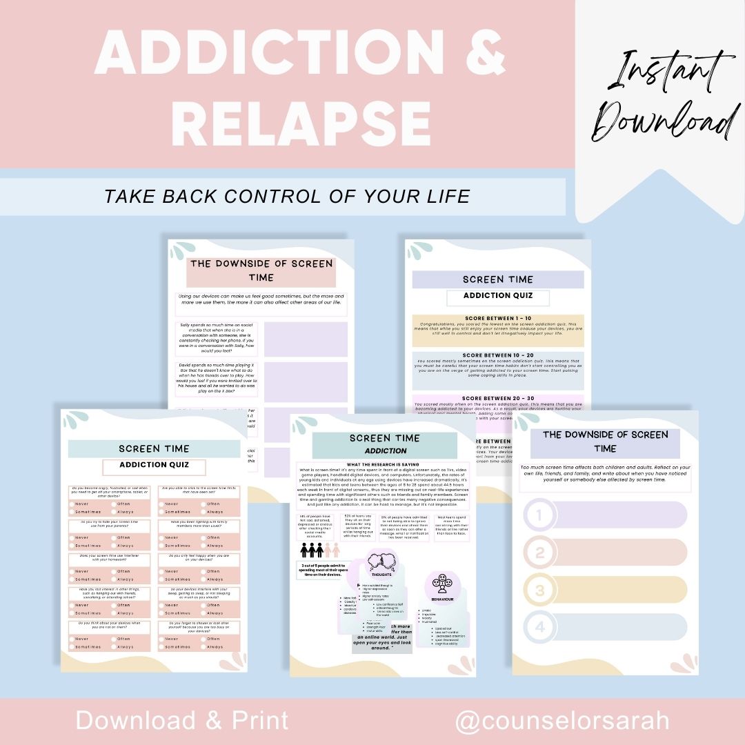 Addiction & Relapse - Counselor Sarah