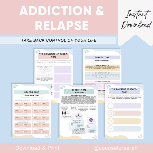 Addiction & Relapse - Counselor Sarah