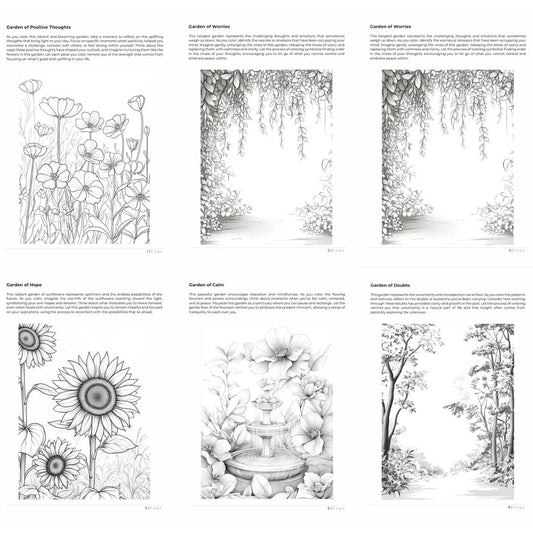 Therapeutic Art Workbook - Counselor Sarah
